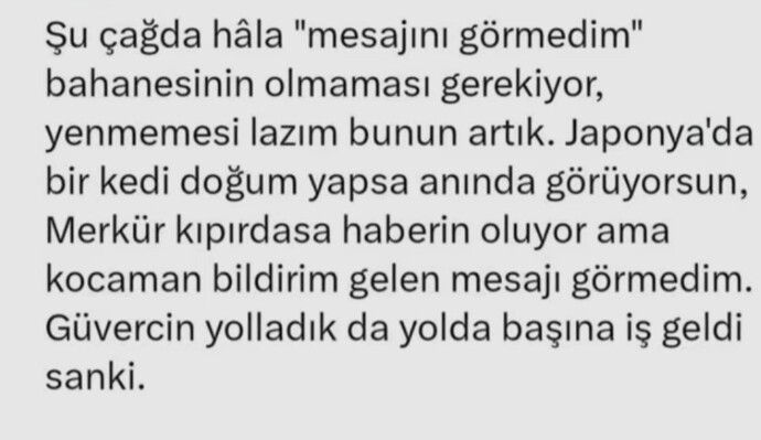 Arkadaşınız / Sevgiliniz ya da herhangi biri tarafından mesajınız görüldüden sonra cevap alamayınca ne hissediyorsunuz?