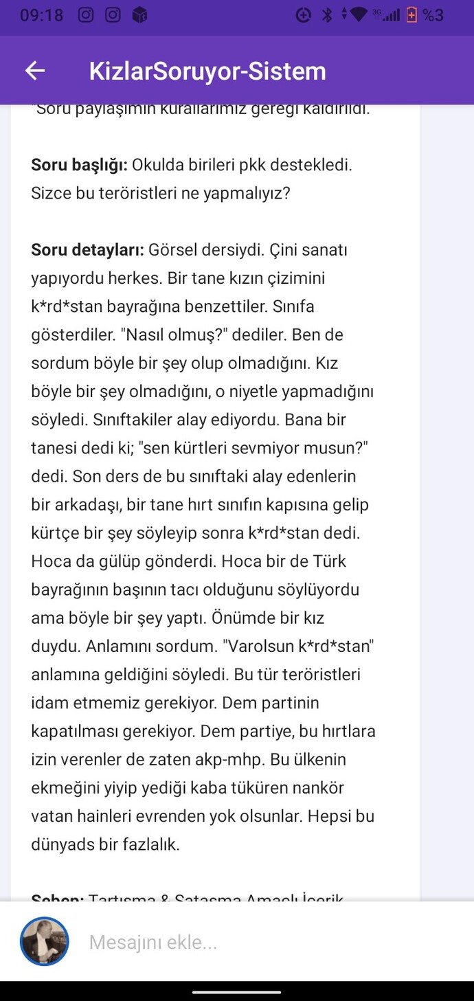 KS sürekli sorularımı siliyor. Ne yapmalıyım?
