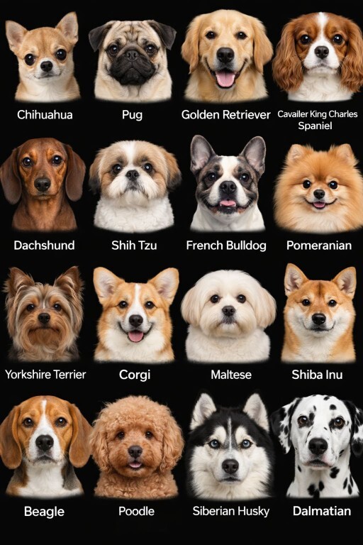 Hangi cins köpek seviyorsunuz?