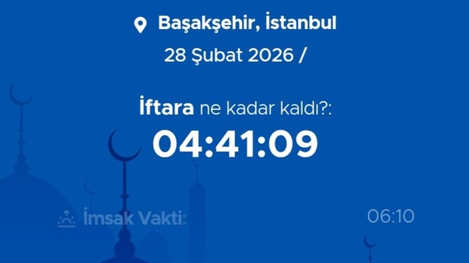 Bulunduğunuz bölgede iftara ne kadar kaldı 🙄?