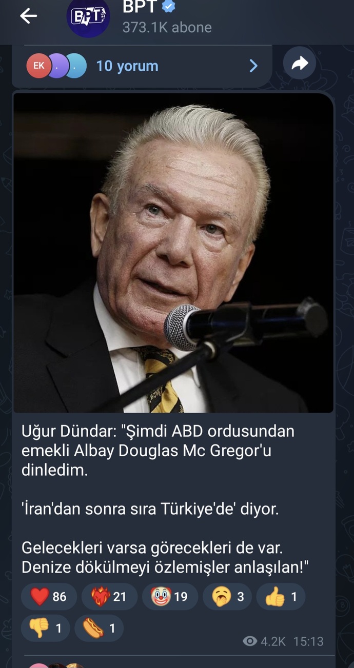 İrandan sonra sıra Türkiyede mi. Bunlar bize saldırabilir mi?