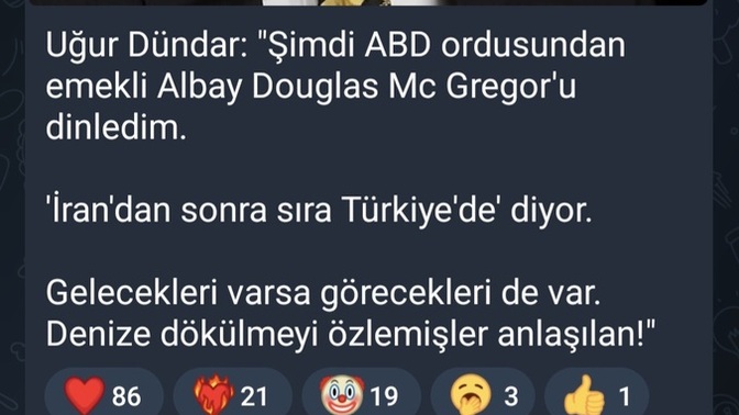 İran'dan sonra sıra Türkiye'de mi. Bunlar bize saldırabilir mi?