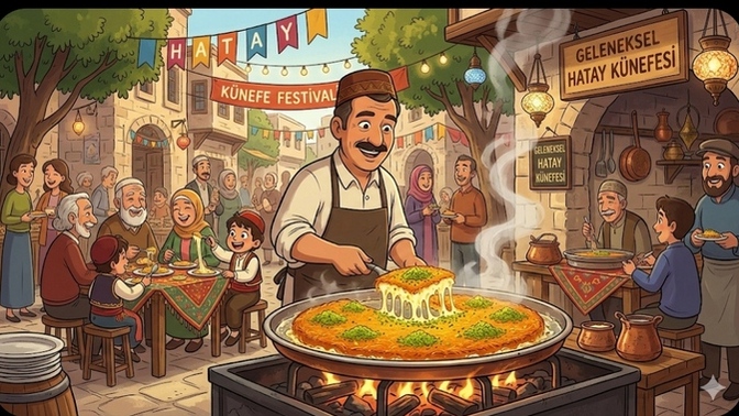 Künefe sever misiniz?