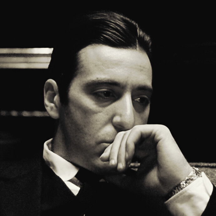 The Godfather filmindeki Michael Corleoneye bu kadar aşık olmam normal mi?