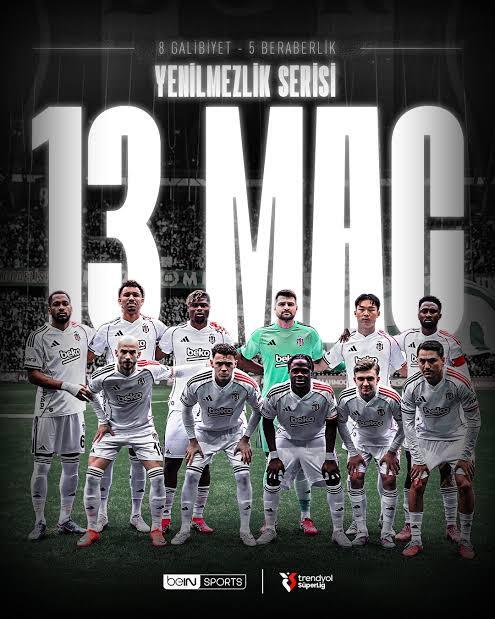 2026nın tek namağlup takımı:Beşiktaş! Sizce Beşiktaşın yenilmezlik serisi nereye kadar devam edecek?