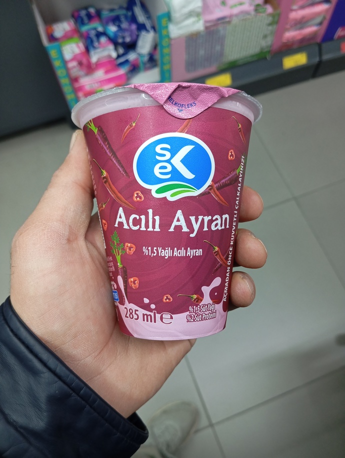 Acılı ayran hiç denediniz mi?