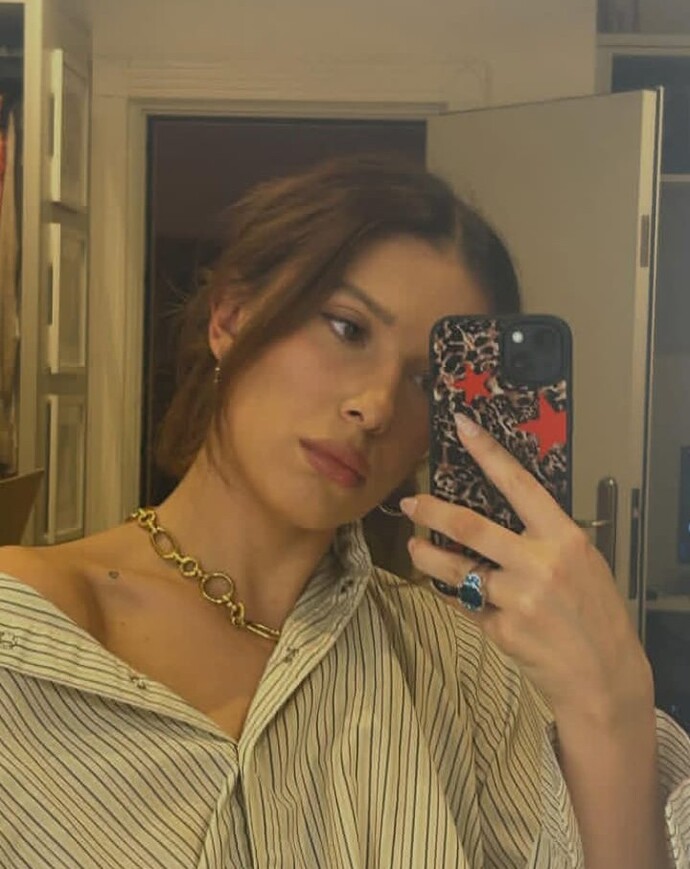Oyuncu Millie Boby Brown güzel bir kadın mı?