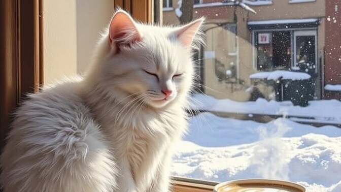 Sana kara kedi mi alayım yoksa beyaz kedi mi?