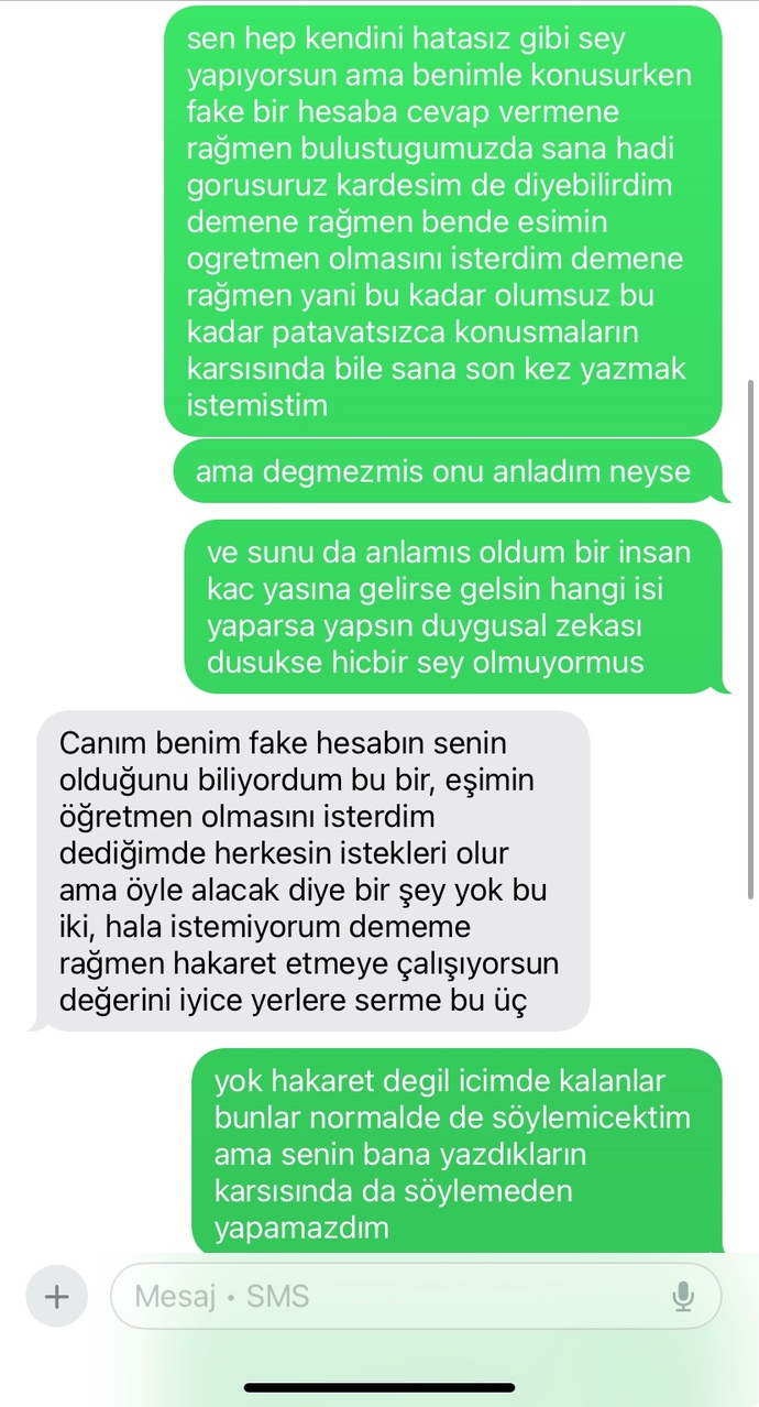 Sizce bu erkek sonra pişman olur yazar mı?