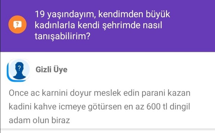Ne kadar haklı değil mi?
