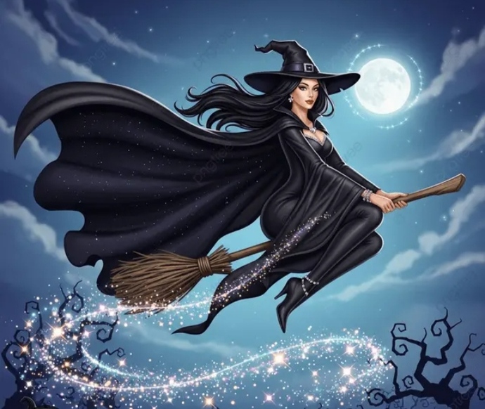 Erkekler uçunca neden kahraman oluyor da kadınlar uçunca cadı oluyor 🧙♀️👻?