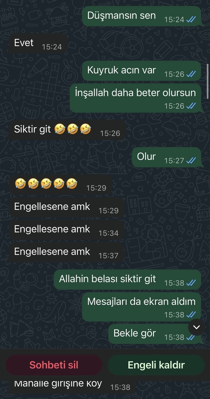 Eski sevgilim dalga mi geçmiş benimle?