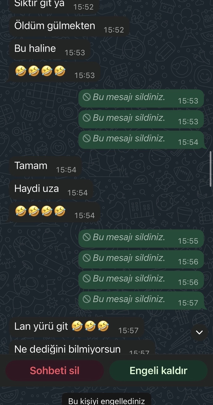 Eski sevgilim dalga mi geçmiş benimle?