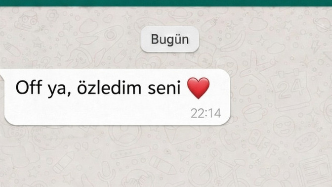 Şöyle bir mesaj alsanız tepkiniz ne olurdu?