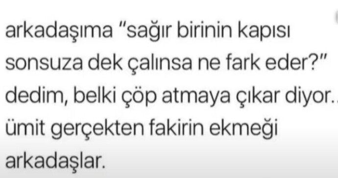 Umut ve inanç beraber mi yürür?