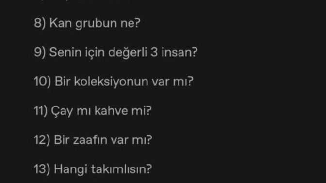 Soru cevap yapalım mıı?