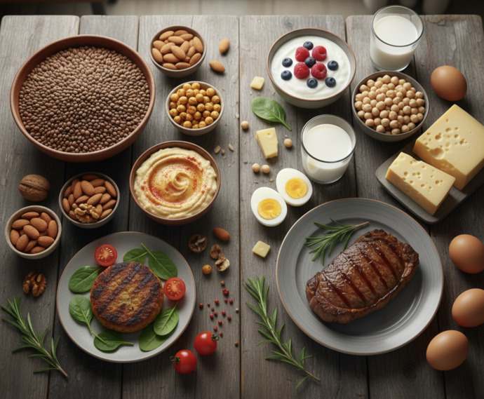 Protein ihtiyacınızı mercimek, nohut gibi bitkisel kaynaklardan mı yoksa et, süt gibi hayvansal kaynaklardan mı karşılarsınız?