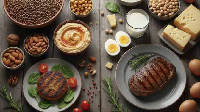Protein ihtiyacınızı mercimek, nohut gibi bitkisel kaynaklardan mı yoksa et, süt gibi hayvansal kaynaklardan mı karşılarsınız?