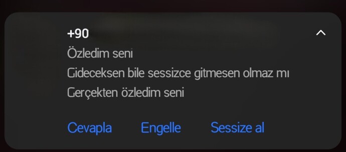 Sabah uyandın ve tam umudunu kesmişken gelen mesaj bu, ne tepki verirdin?