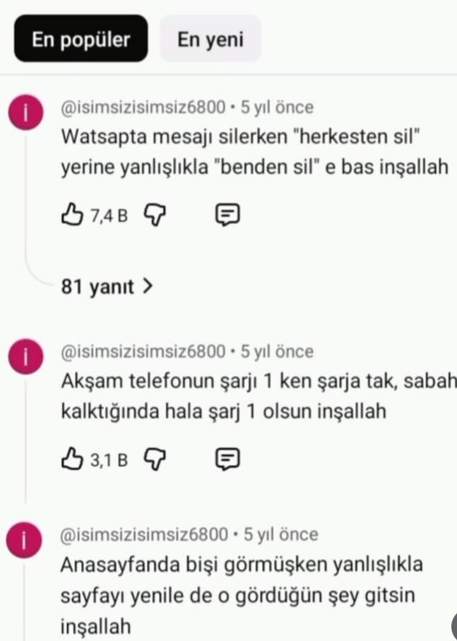 Beddua eder misiniz?