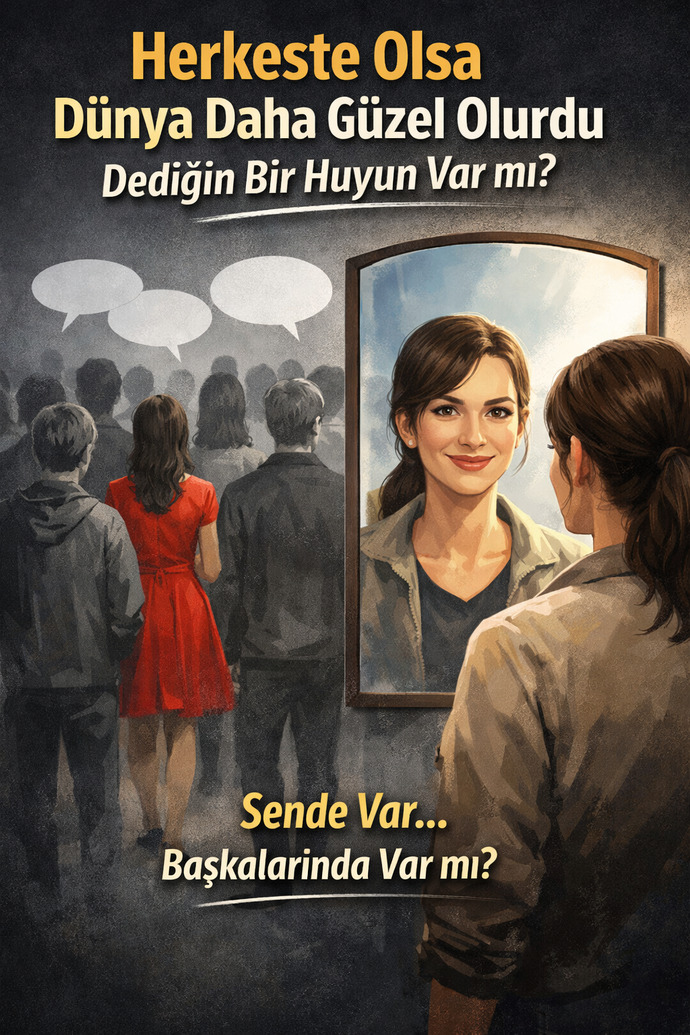 “Keşke başkalarında da olsa” dediğiniz bir huyunuz var mı?