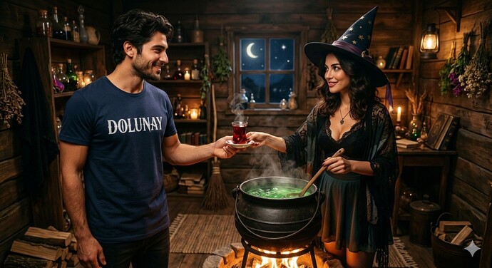 Aşk iksiri yapmak için hangi üç şeyi karıştırıp yaparsın?