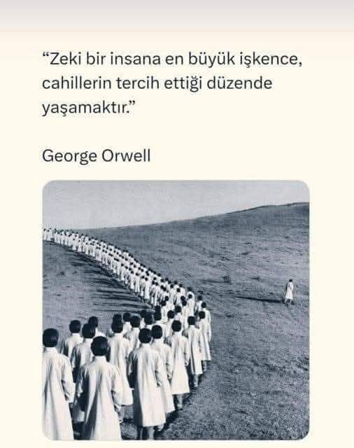 Cahillerin çoğunlukta olduğu bir düzende yaşamak sizce psikolojik işkence mi?