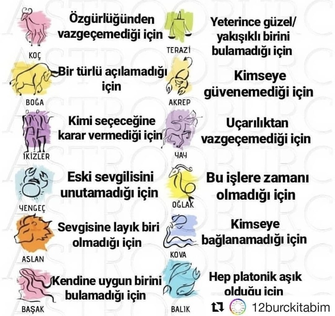 Burcuna göre neden yalnızsın?