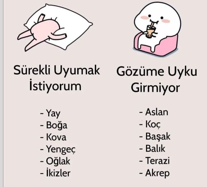 Burcuna göre siz hangisi oluyorsunuz?
