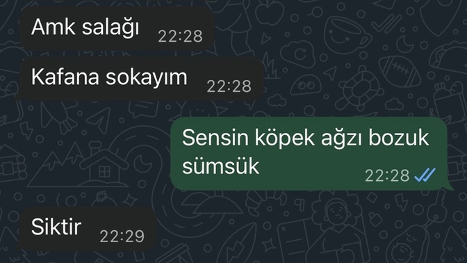 Eski sevgilim mi bana saldırmış yoksa ben mi sizce?