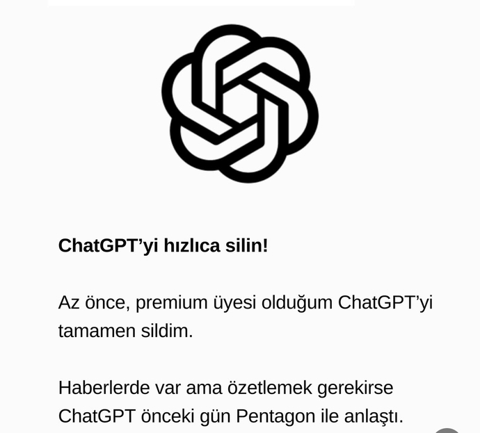 ChatGPT gerçekten güvenli değil mi siz kullanıyor musunuz?