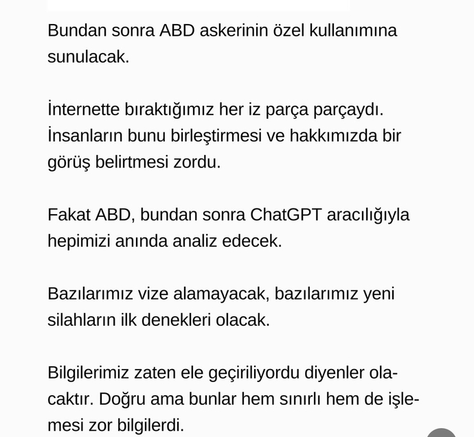 ChatGPT gerçekten güvenli değil mi siz kullanıyor musunuz?