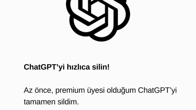 ChatGPT gerçekten güvenli değil mi siz kullanıyor musunuz?