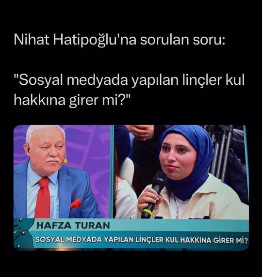 Sosyal medyadaki lincler kul hakkına girer mi?