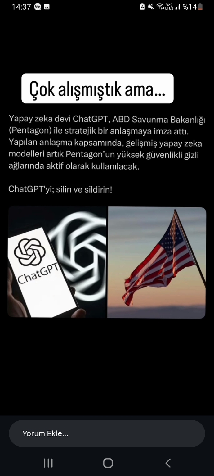 ChatGPTsiz yaşanır mı?