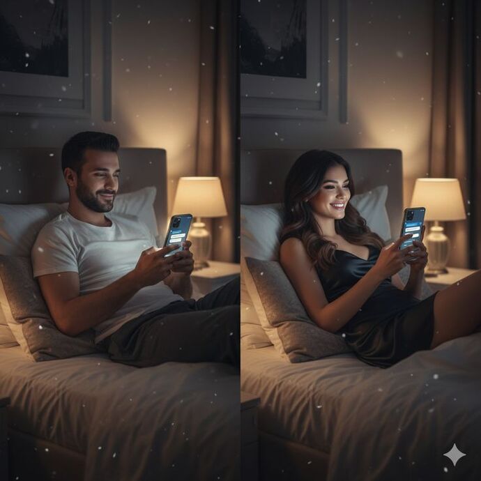 Sevdiğiniz ile sürekli mesajlaşmak sizi sıkar mı :D?