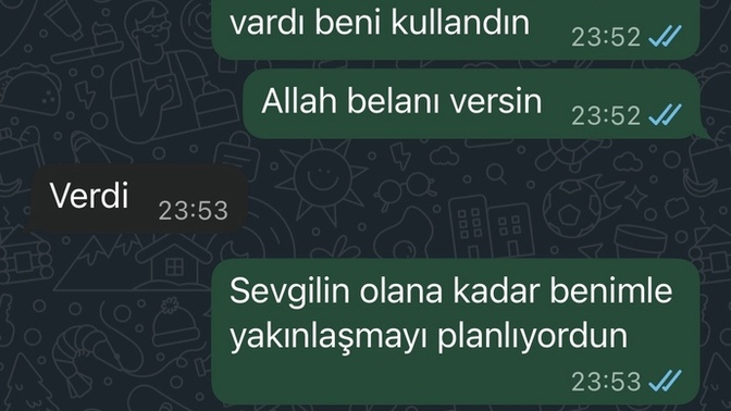 Eski sevgilim konuşmayı mi uzatıyor?