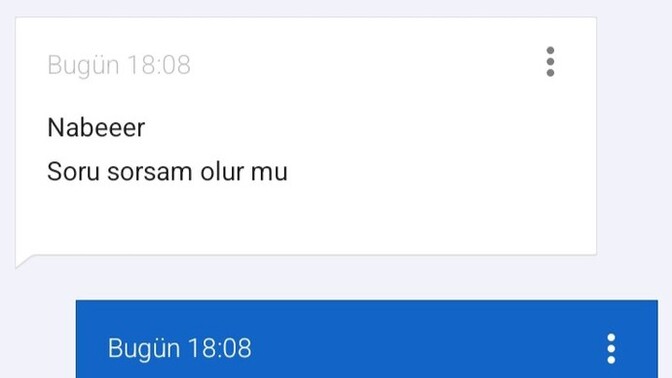 Özelden soru sormak yeni modamı?