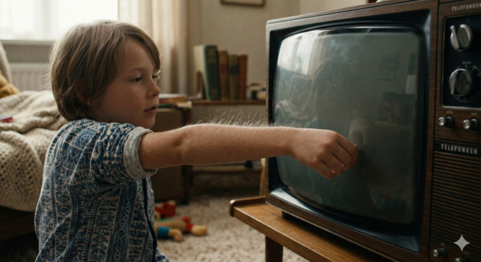 Çocukken tvler böyle statik elektrik yapardı, hatırlıyor musunuz?
