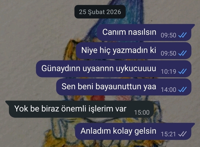 Bu arkadaşın derdi mi var?