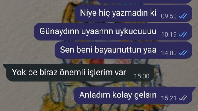 Bu arkadaşın derdi mi var?