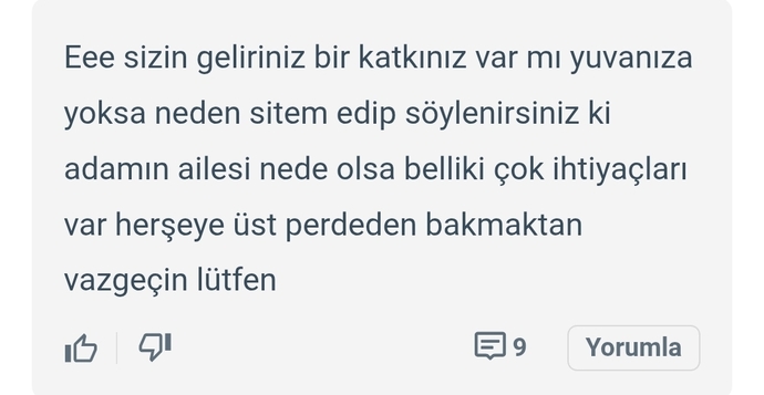 Erkeklerin kafa yapisini görüyor musunuz eğer ev hanimiysaniz size verdiği parayı benim param olarak görüyor?