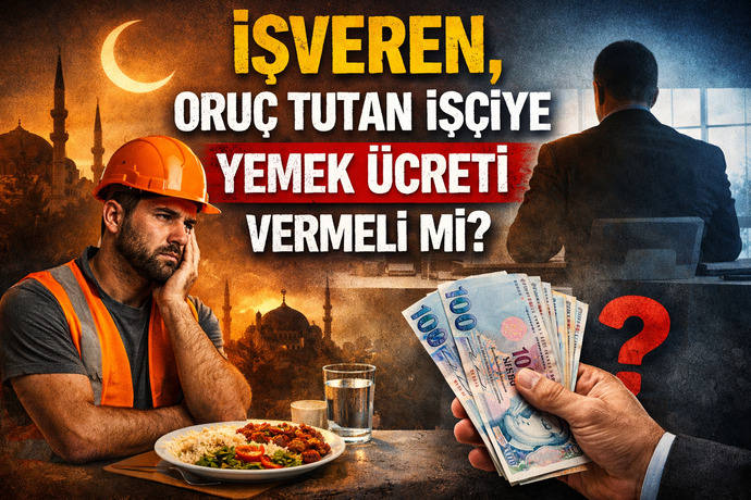 İşveren, oruç tutan işçiye yemek ücreti vermeli mi?
