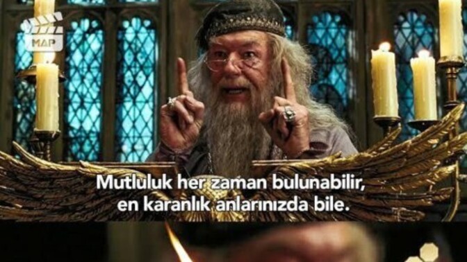 Dumbledore'a katılıyor musunuz? ?