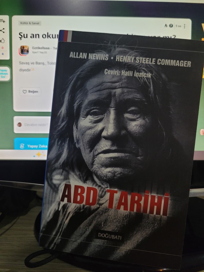 Şu an okumakta olduğunuz kitap var mı?