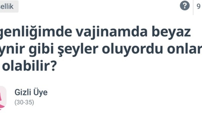Kadınlar iyice tuhaflaşmaya pisleşmeye başladı neden?