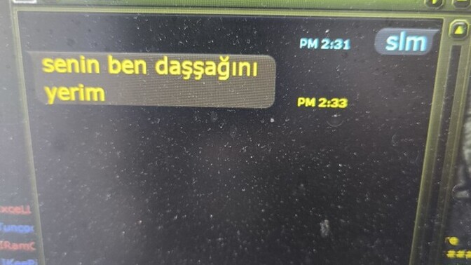 Sizede böyle ilginç mesaj atan oluyırmu 😀?