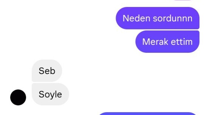 Bir erkek neden bu soruyu sorar?
