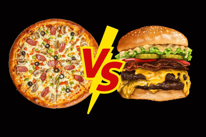 Hamburger mi pizza mı senin vazgeçilmezin hangisi?