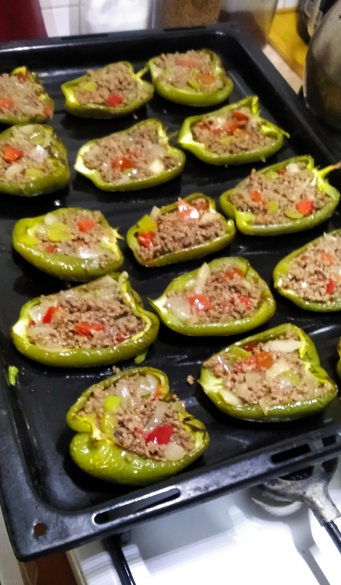 Kıymalı biber oturtma yaptım nasıl olmuş?